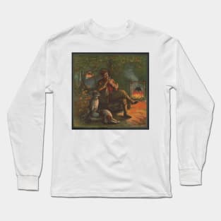 An evening out with my dogfriends. Long Sleeve T-Shirt